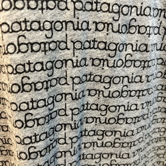 PATAGONIA Patagonia Patagonia Short Sleeve Tee Shirt Gray Size XL VGC - Picture 3 of 4